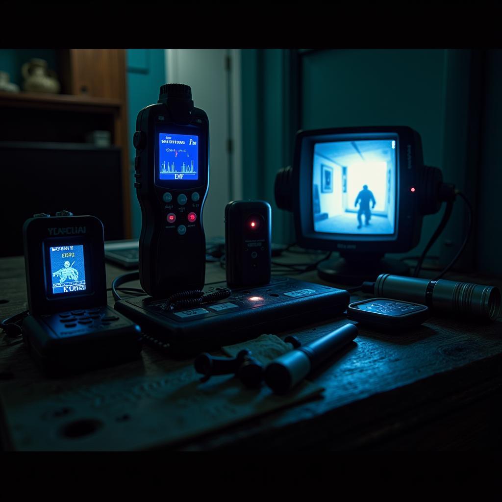 Paranormal Investigation Equipment: EMF Reader and Thermal Camera