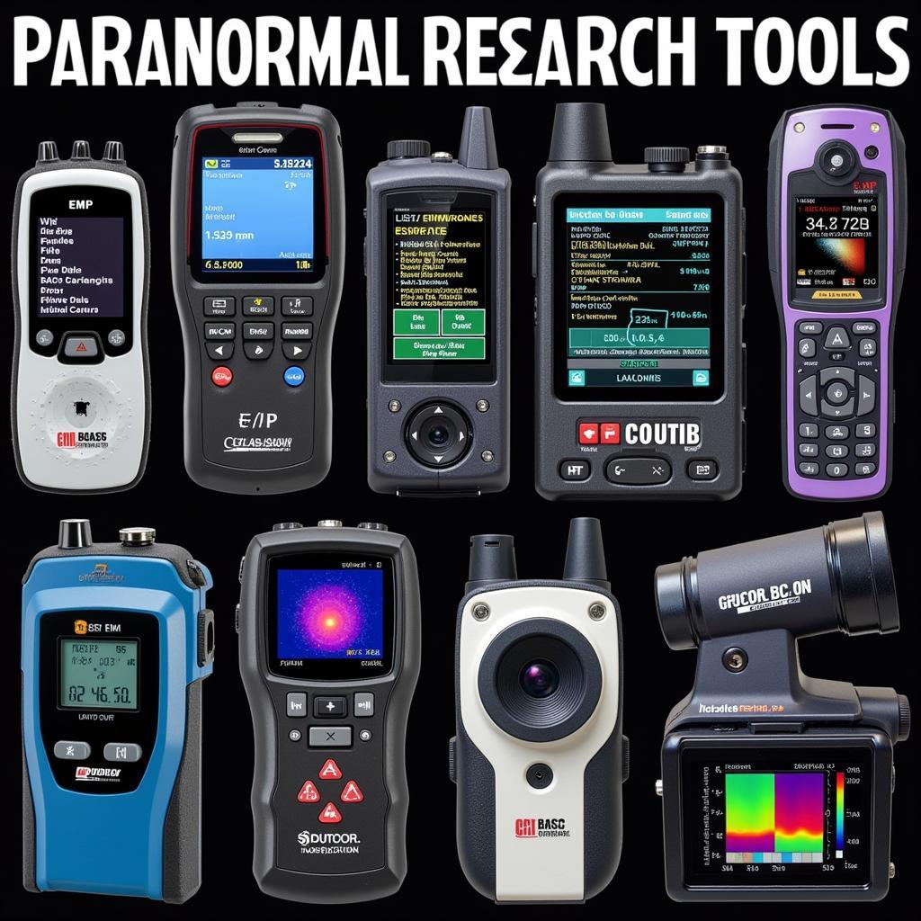 Modern Paranormal Research Equipment