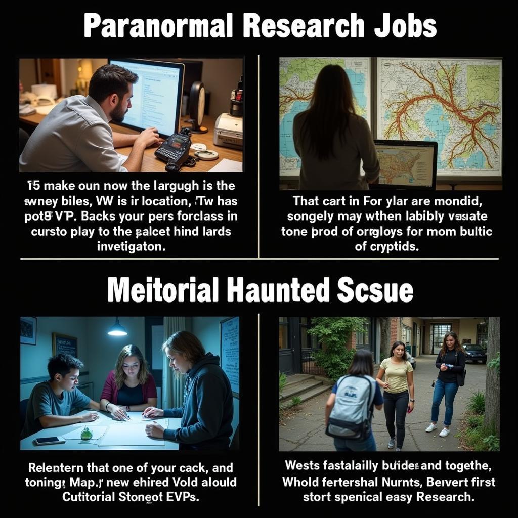 Paranormal Research Job Opportunities