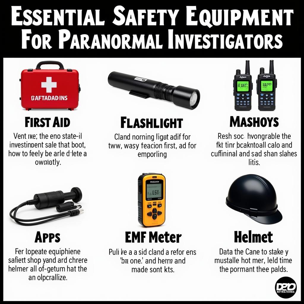 Essential Safety Equipment for Paranormal Investigations