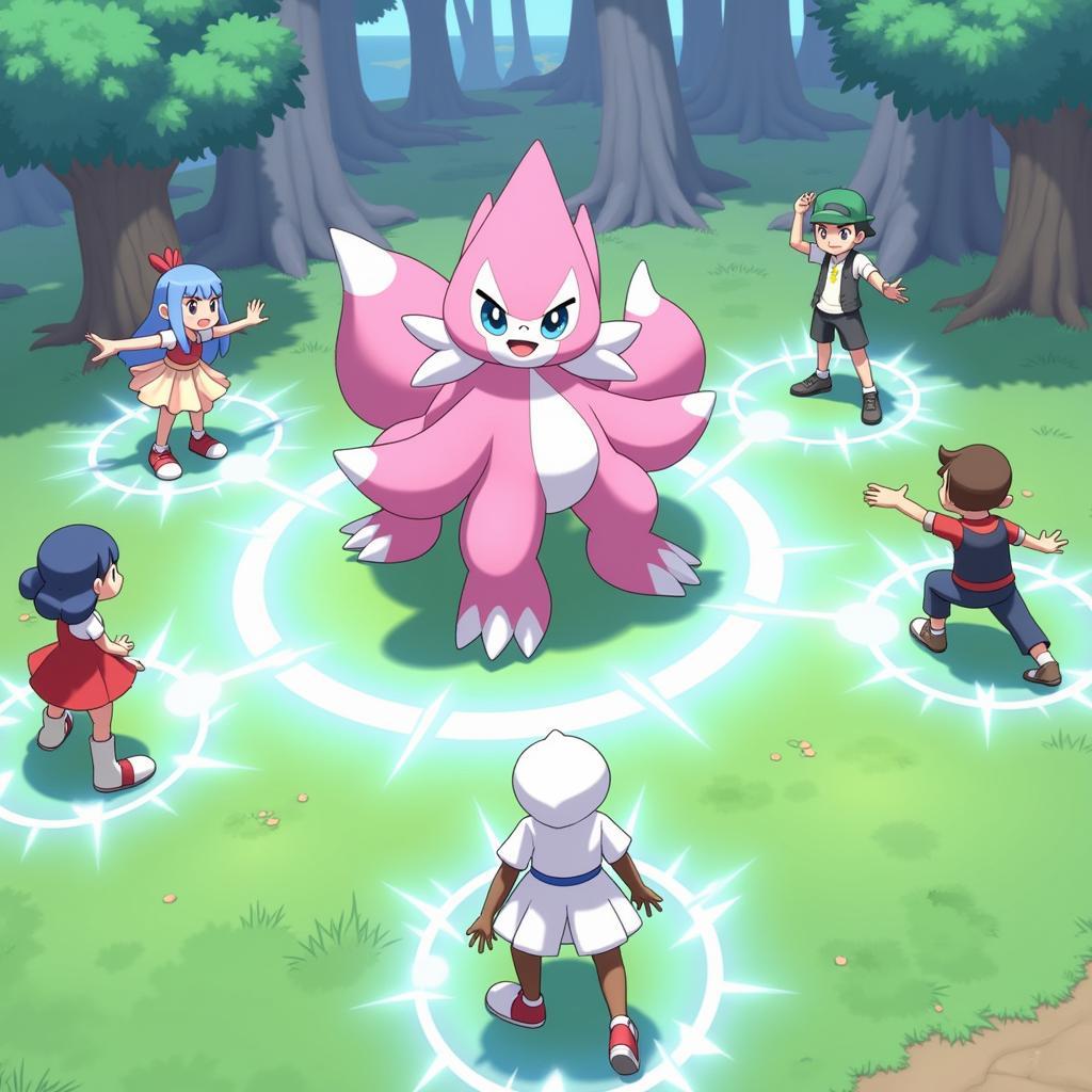 Diancie in Pokemon GO Raid Battles