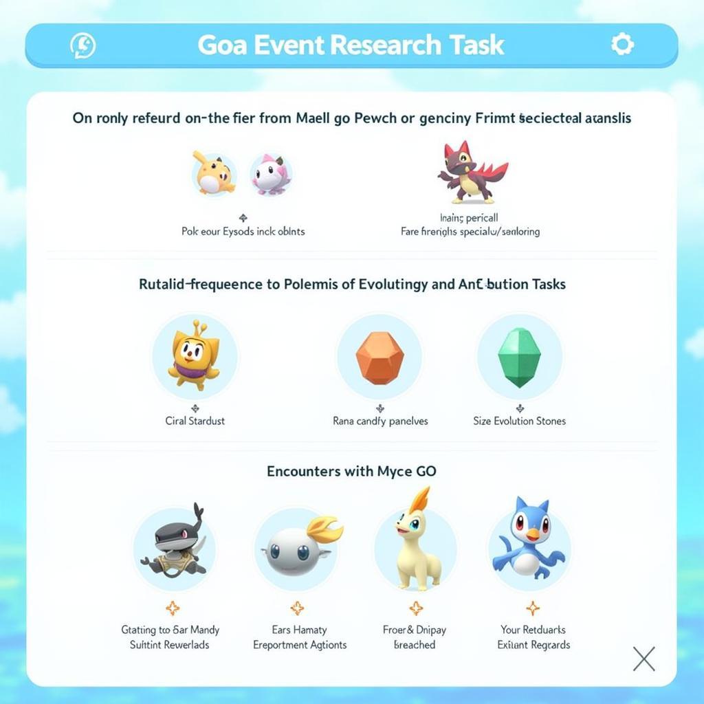 Pokémon GO Event Research Rewards