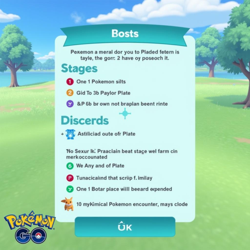 Pokemon Go Special Research Tasks Overview