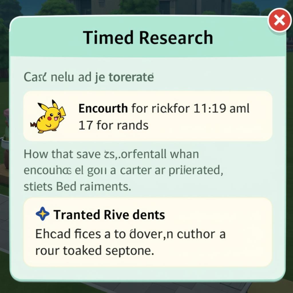 Pokemon Go Timed Research Event Overview