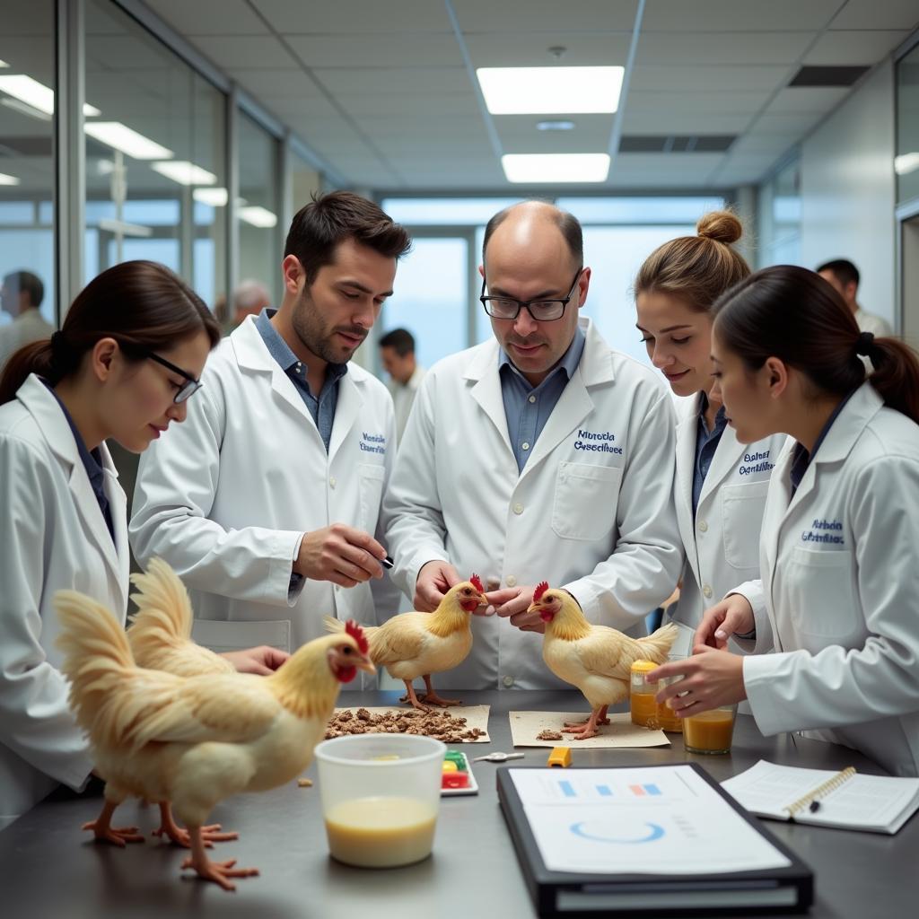 Poultry Research Scientists Collaboration