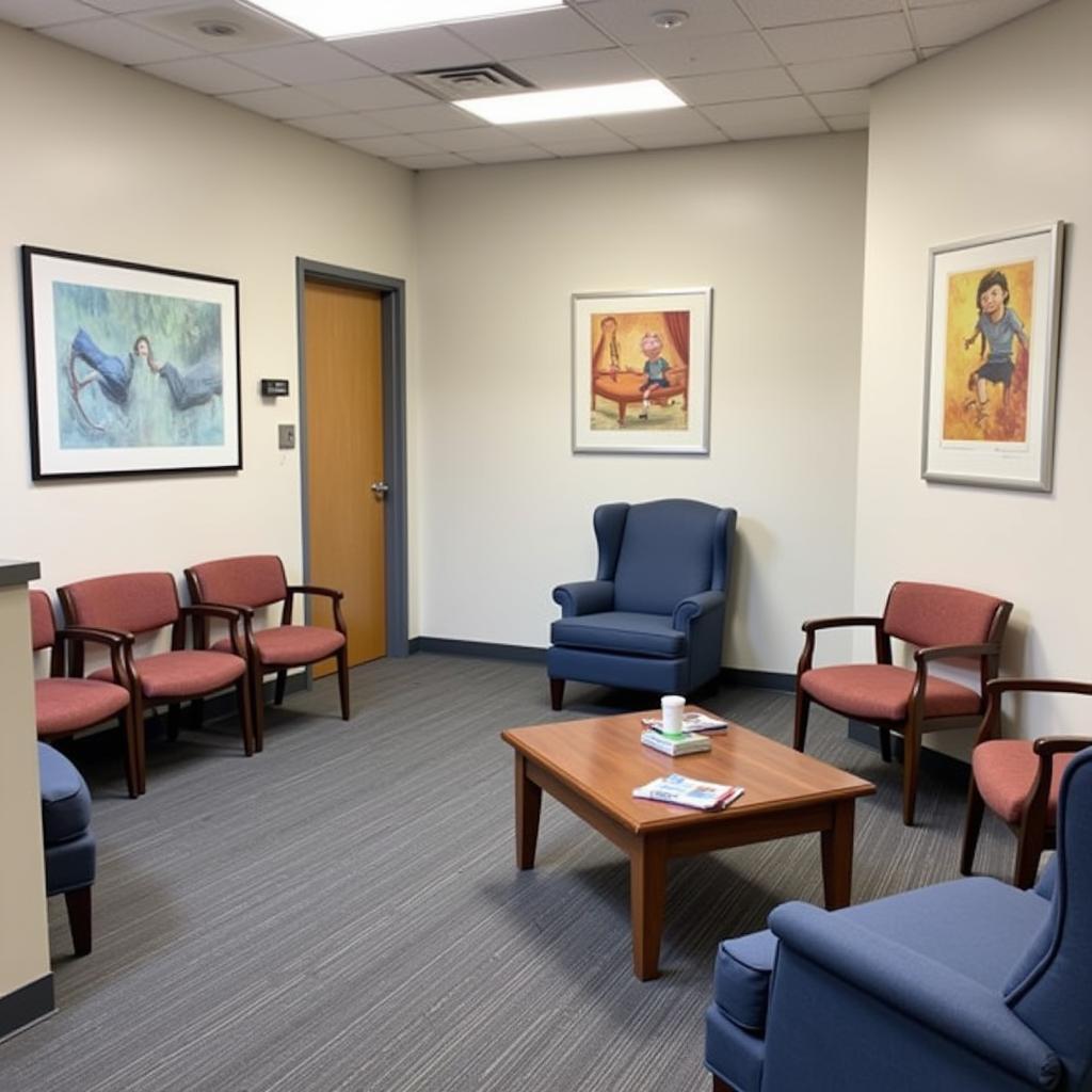 PPD Austin Research Unit Waiting Area