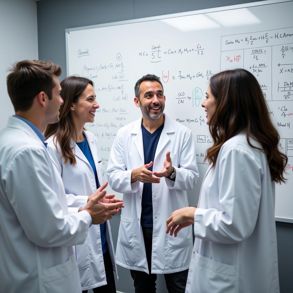 Collaboration Among Scientists in a Premier Research Lab