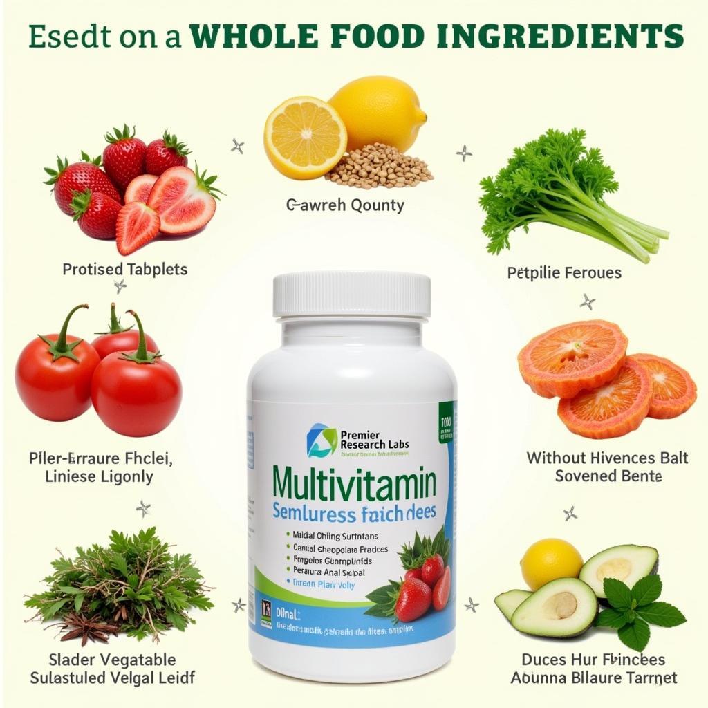 Premier Research Labs Multivitamin Ingredients