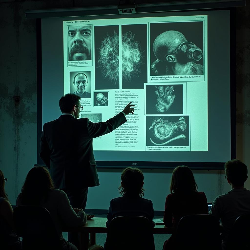 Presenting Research Findings, Similar to a Paranormal Investigation