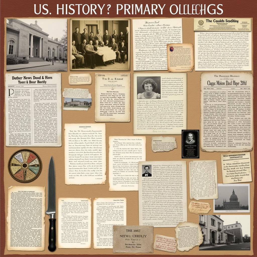 Exploring Primary Sources in US History