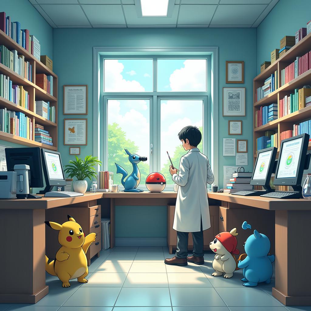 Professor's Research Lab in Pokémon