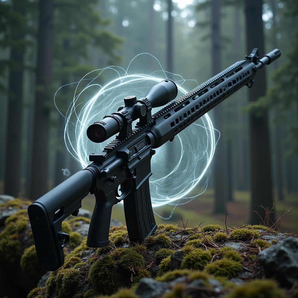 Proof Research Elevation MTR Rifle Interacting with a Subtle Energy Field