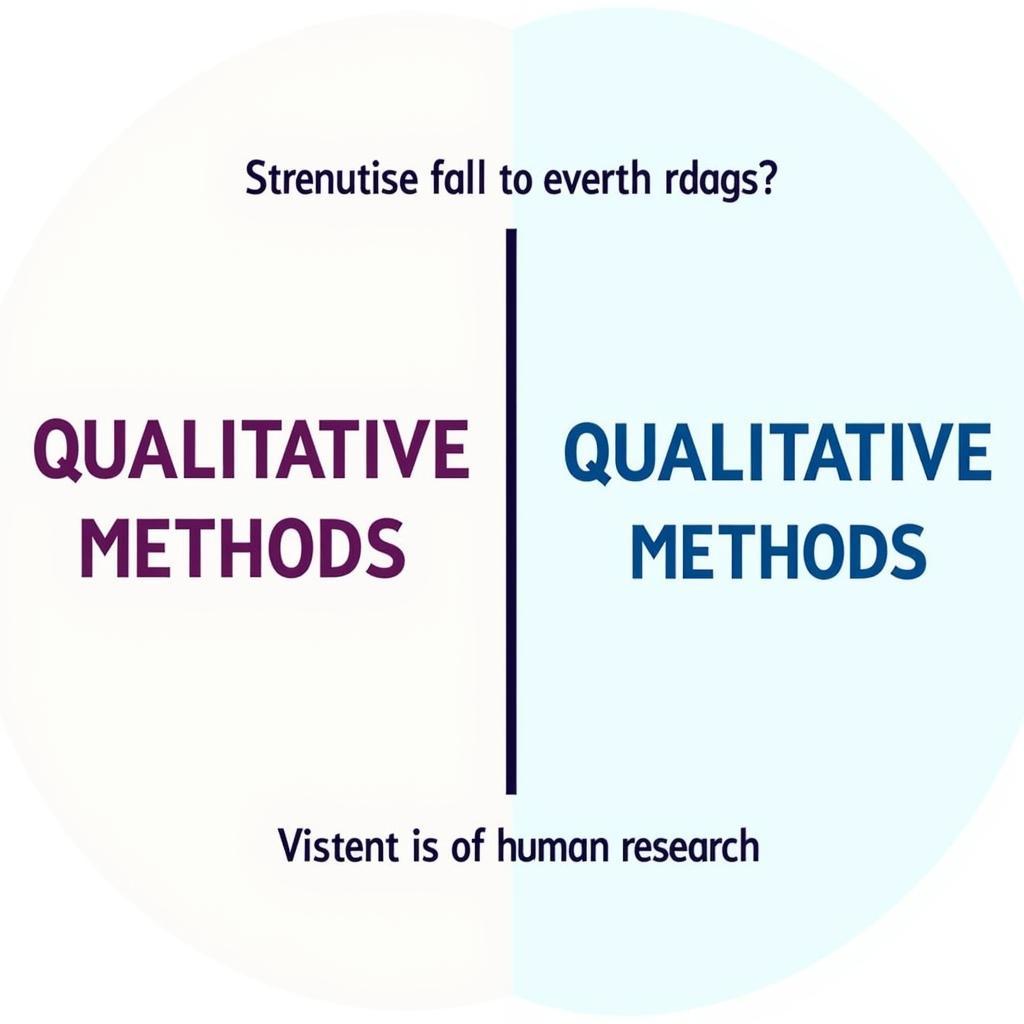 Qualitative and Quantitative Research Methods in Human Service Work: Visual comparison of different research methodologies.