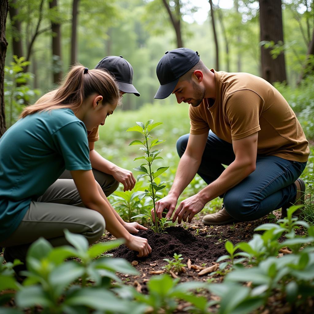 Conservation Efforts for Rare Plants in their Natural Habitat