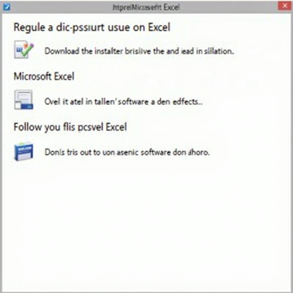 Reinstalling Microsoft Excel