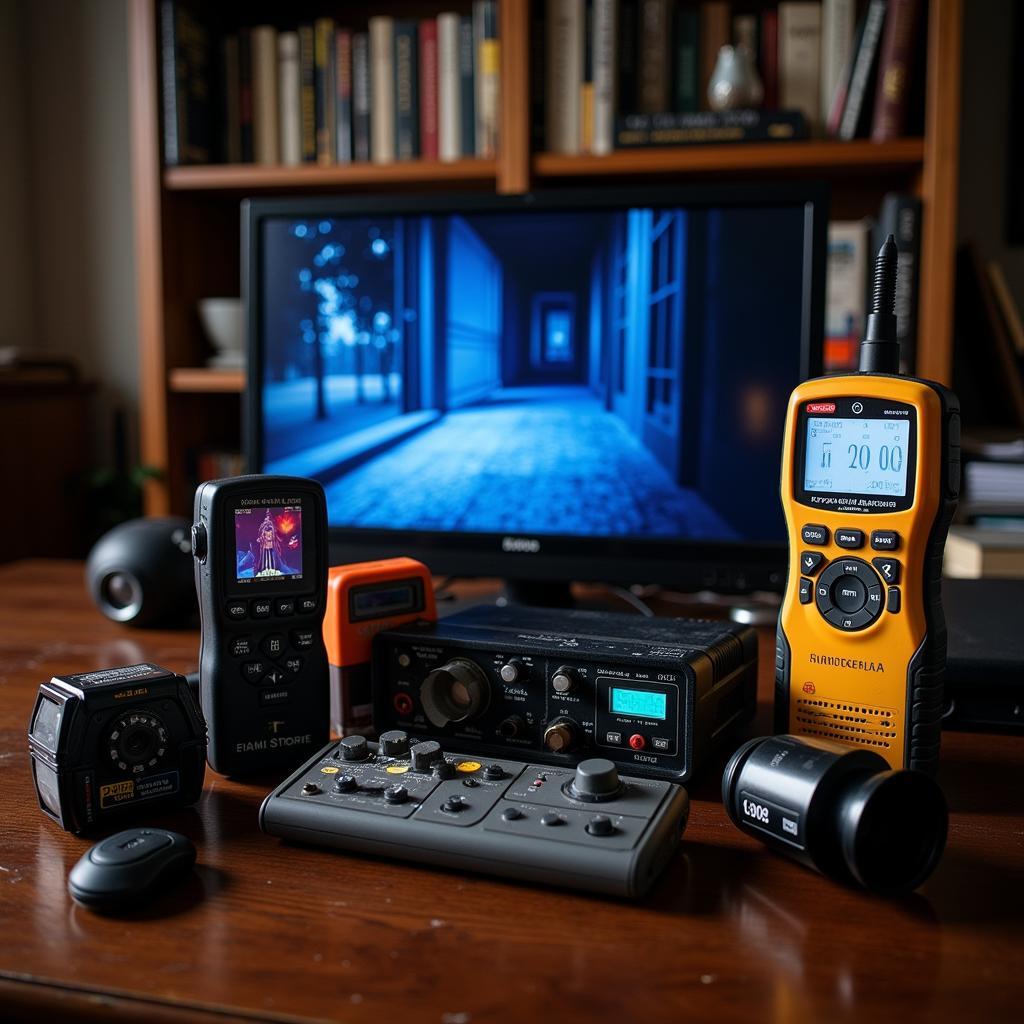 Tools used in paranormal investigation during reorg