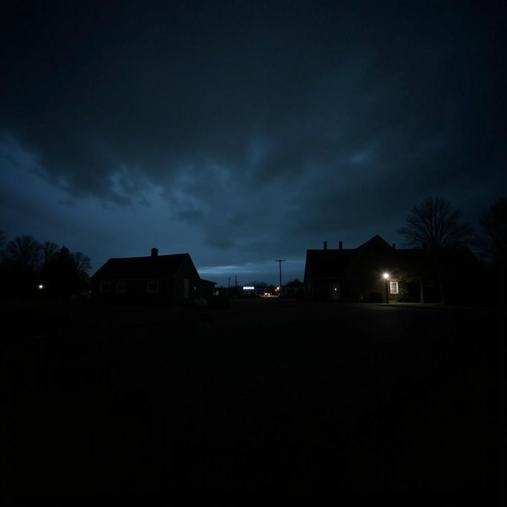 Night View of Research Drive Shelton CT