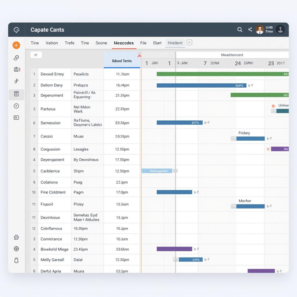 Research Proposal Gantt Chart Software