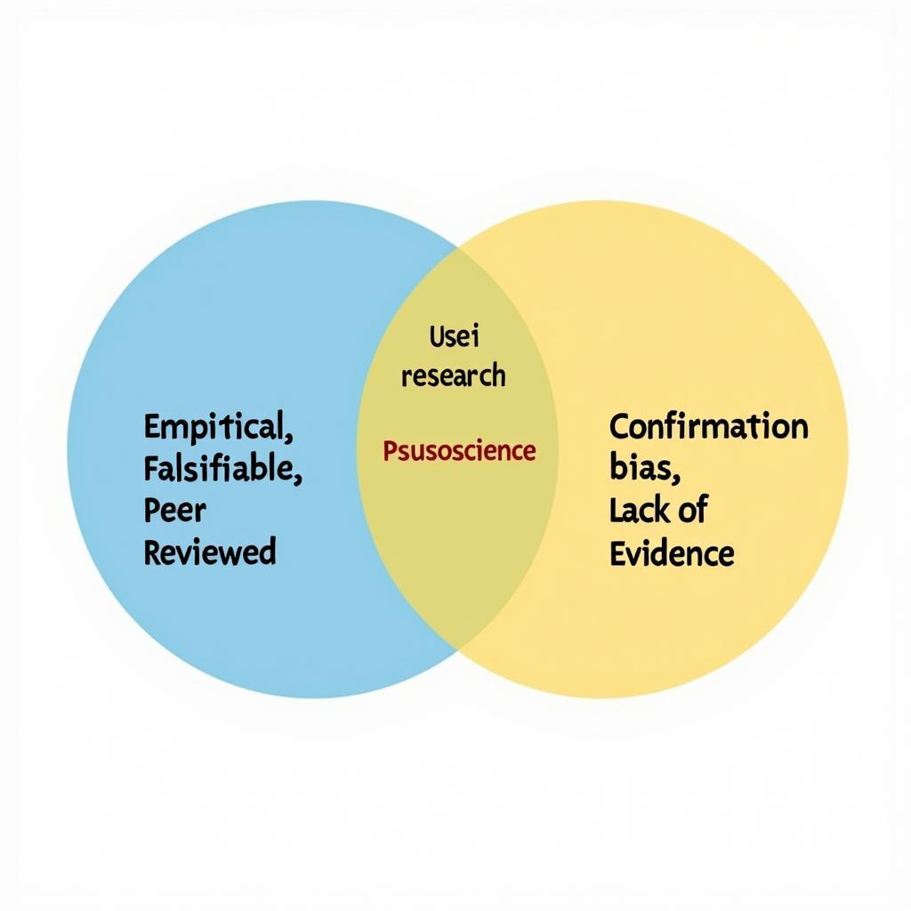 Science vs. Pseudoscience Research Comparison