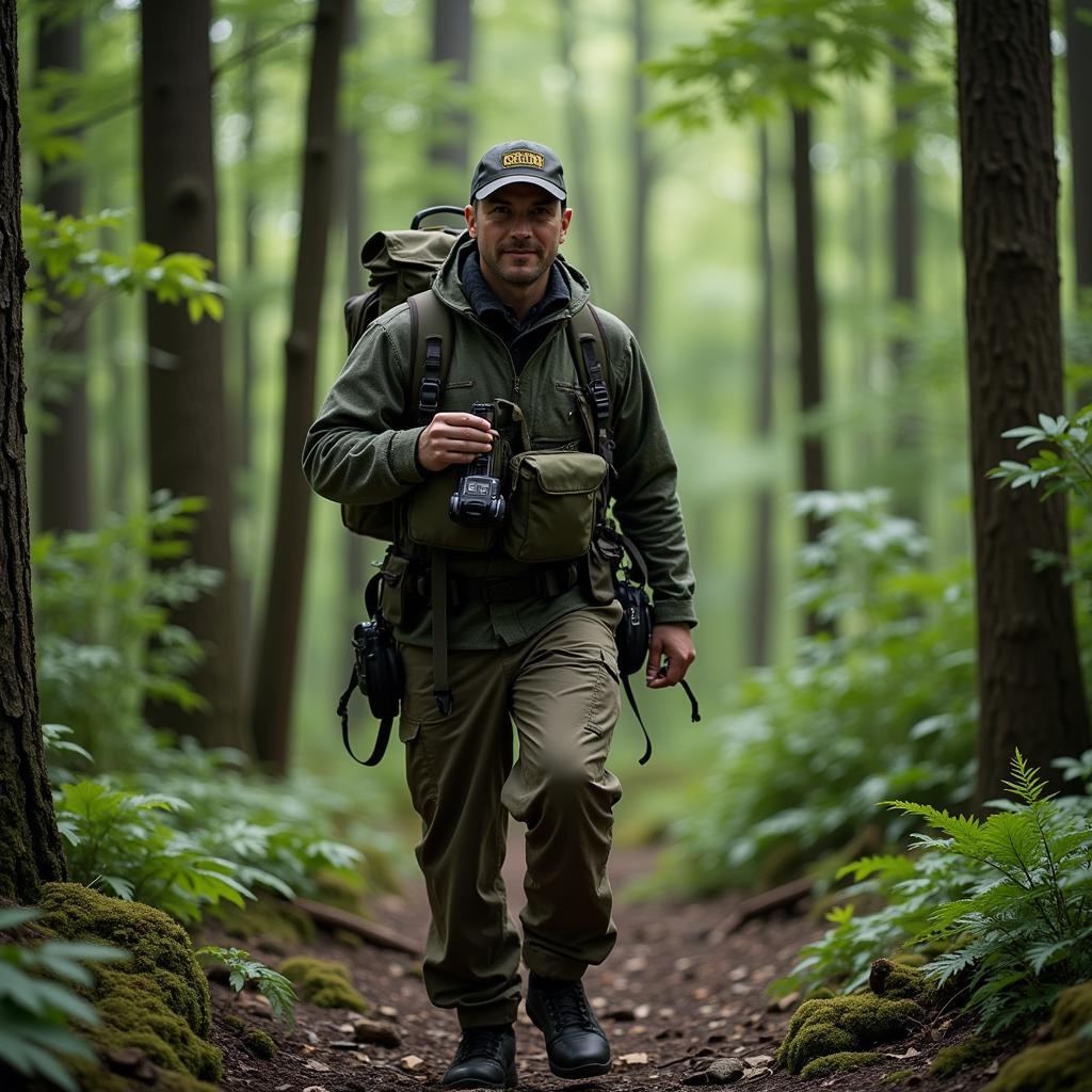 Scott Carpenter on a Bigfoot Expedition