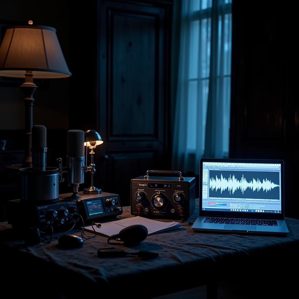 Sonic Research Equipment Used in Paranormal Investigation