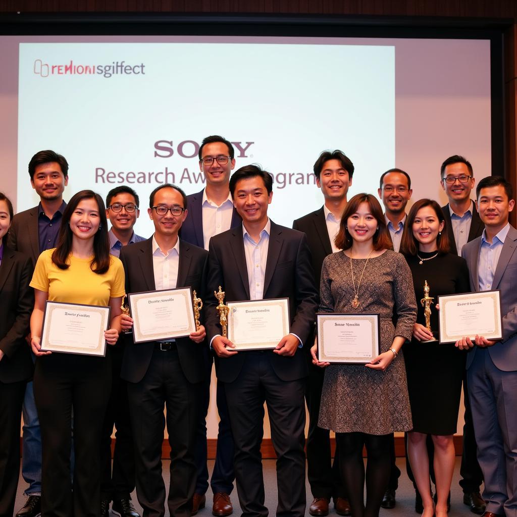 Sony Research Award Program Recipients Celebrate Their Achievements