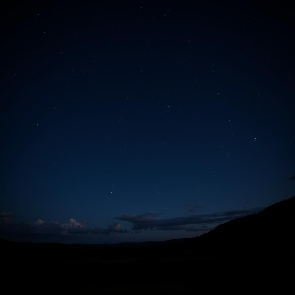 The night sky above the Southwestern Research Station, with speculation about UFO sightings.