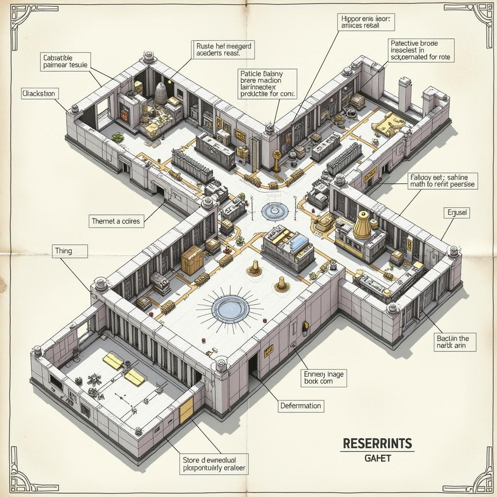 Schematics of a Hypothetical Sun Killer Research Facility