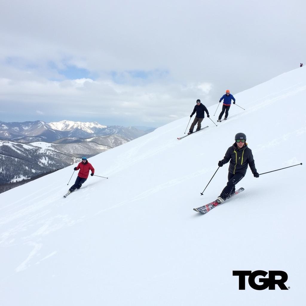 TGR Skiers in Breckenridge