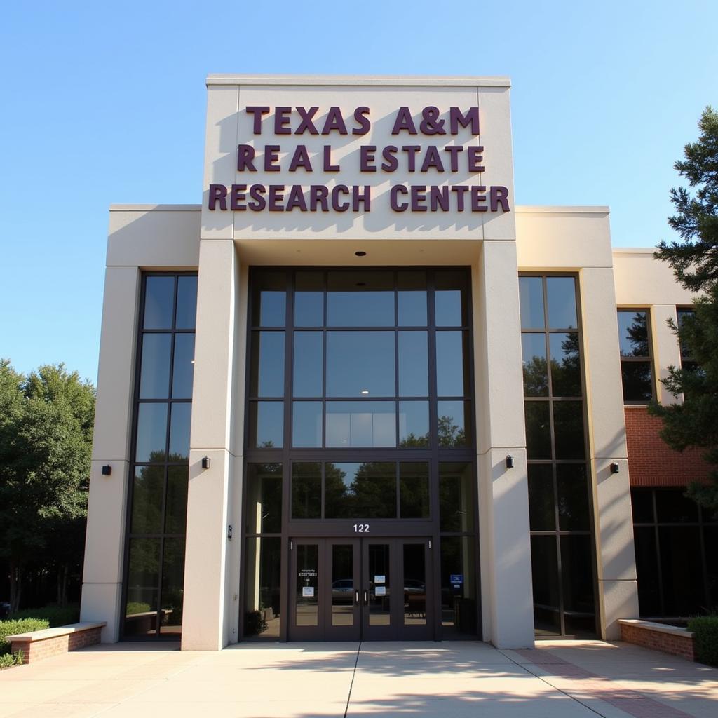 Texas A&M Real Estate Research Center Building