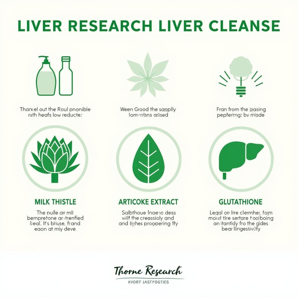 Thorne Research Liver Cleanse Ingredients