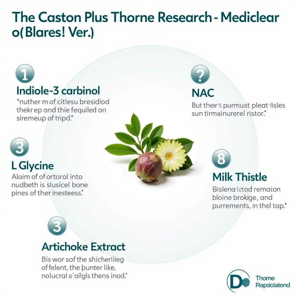 Thorne Research Mediclear Plus Key Ingredients