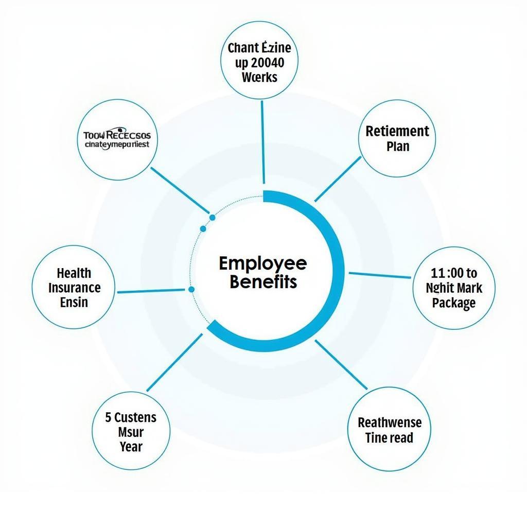 Information graphic illustrating employee benefits offered by Tower Research Capital