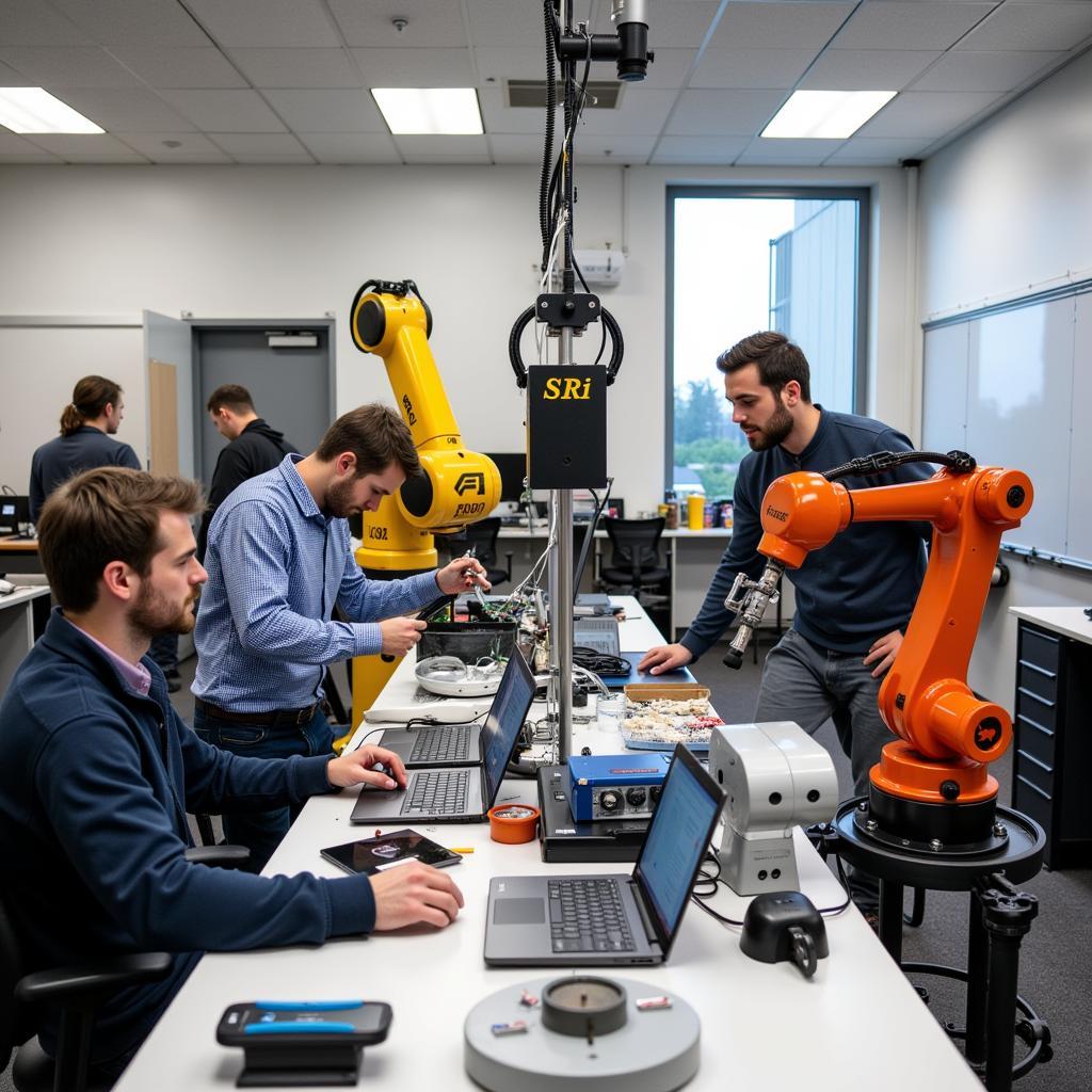 Robotics research lab at TRI