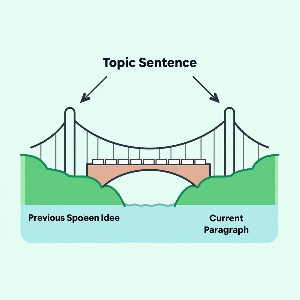 Connecting Transition and Topic Sentence