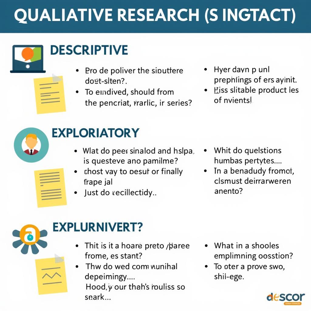 Overview of Different Qualitative Research Question Types