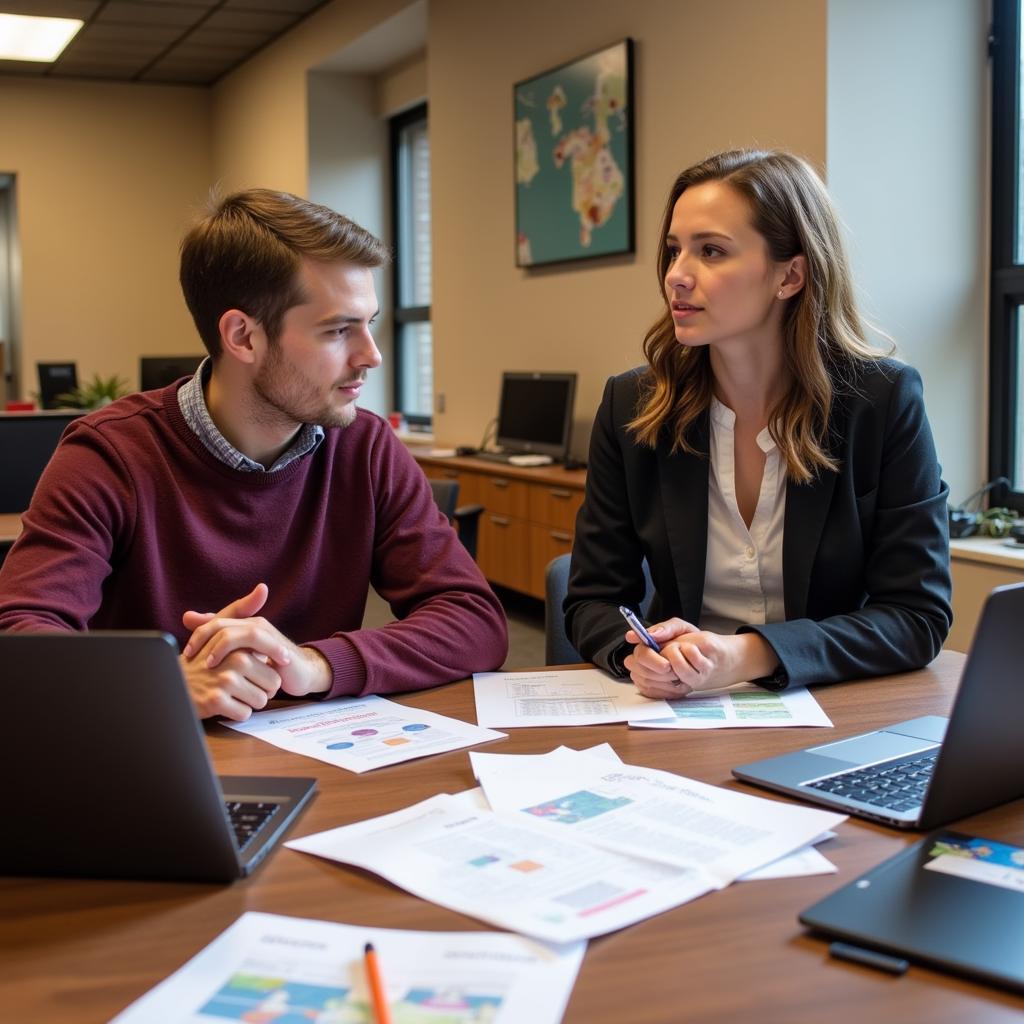 UC Davis Student Researcher Meeting with Mentor