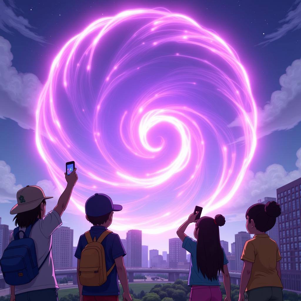 Ultra Wormhole Opening in Pokemon Go