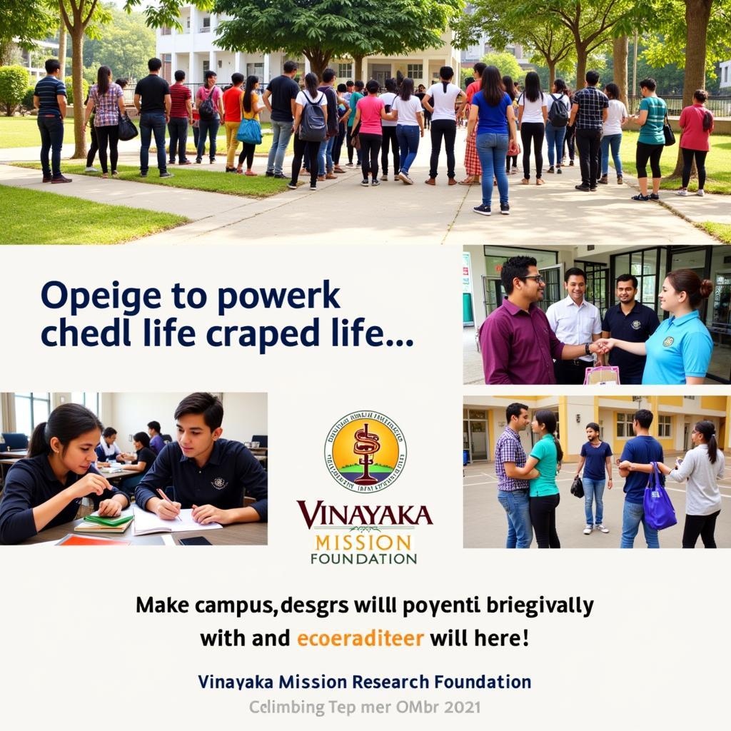 Vinayaka Mission Research Foundation Campus Life