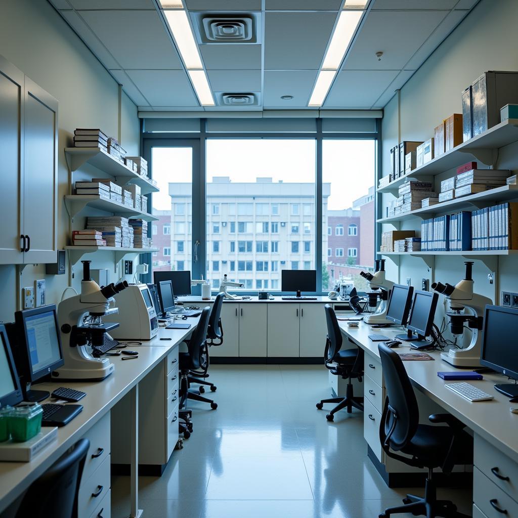 Walter Reed Institute Brain Research Laboratory Interior