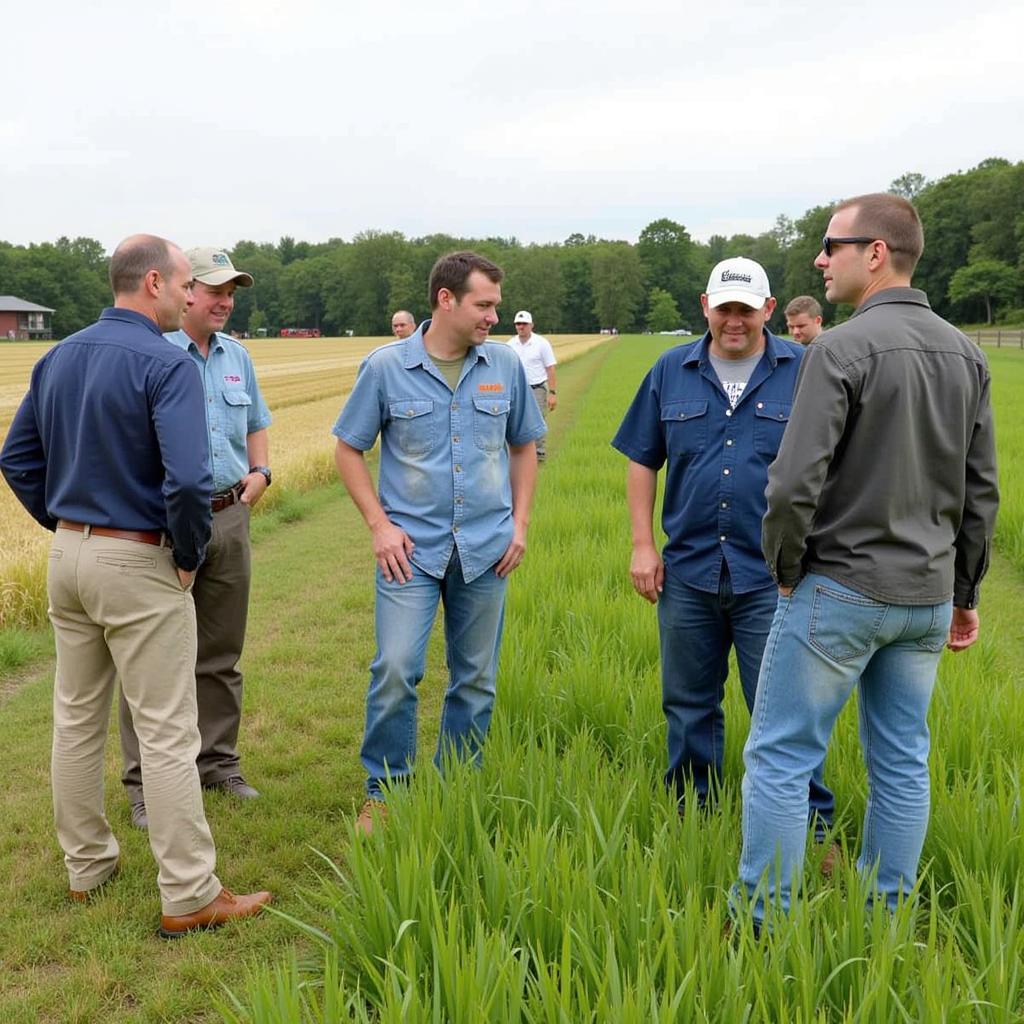 Washington State University IAREC conducting farmer outreach program