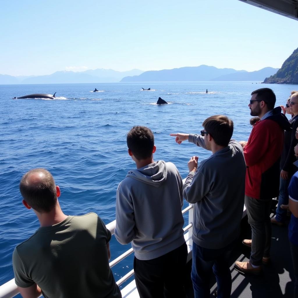 Whale Watching with a Research Team