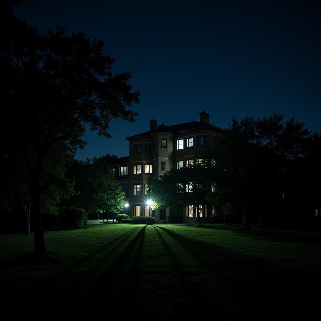 Night View of 10901 Research Blvd