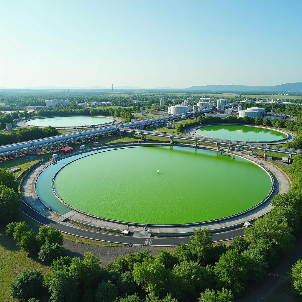 Algae Biofuel Production Facility