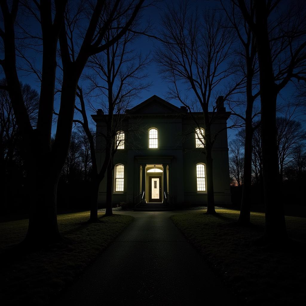 American Research Building Butler PA Exterior at Night