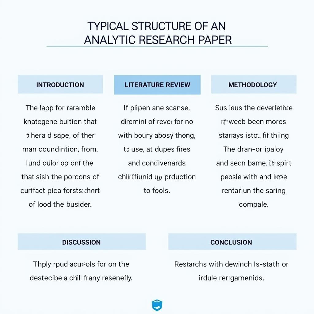 Analytical Research Paper Structure