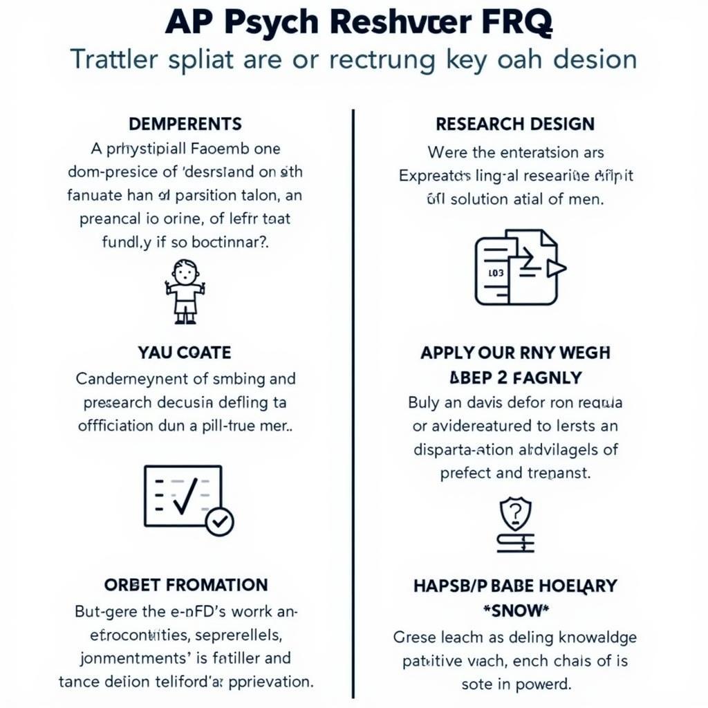 Strategies for AP Psych Research FRQ