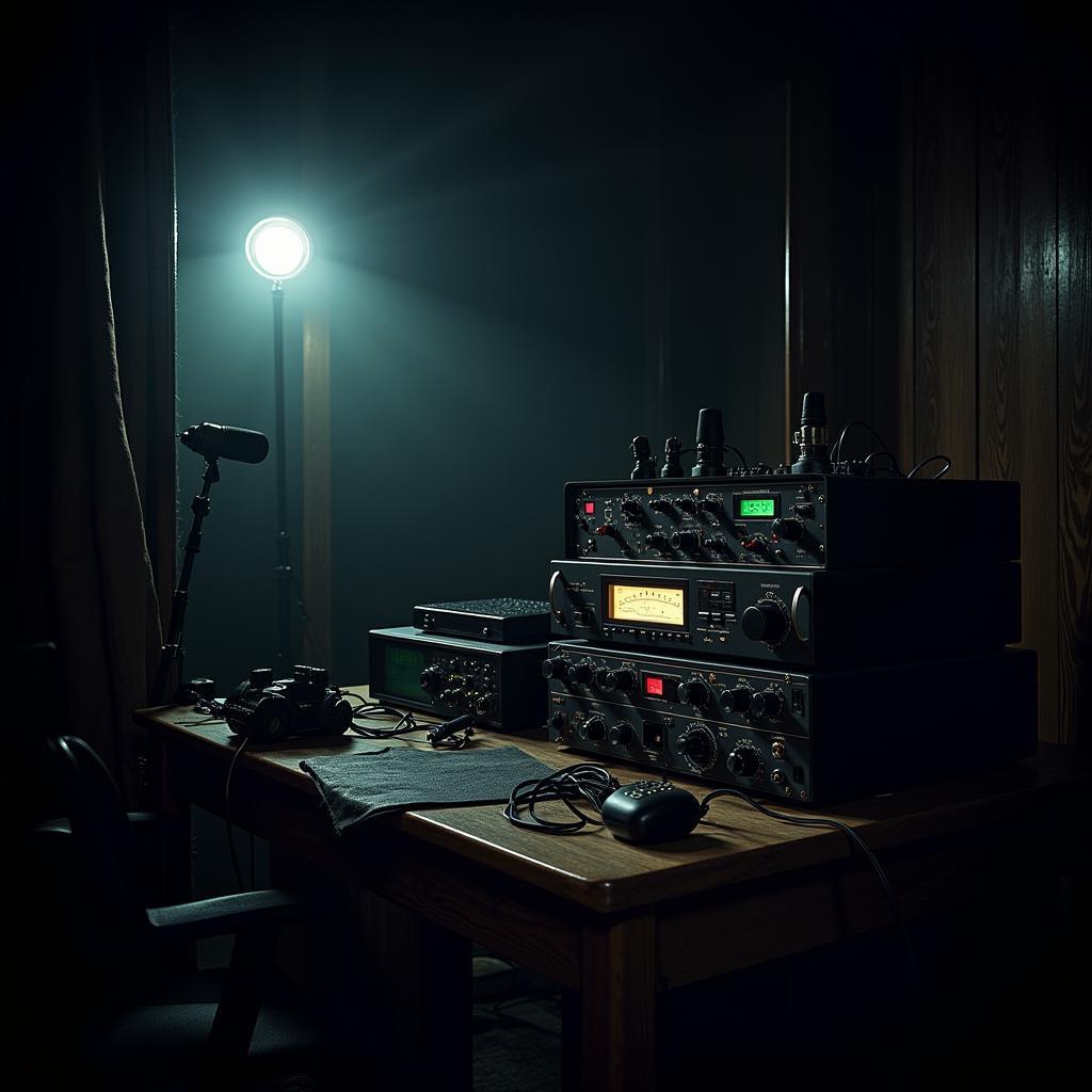 Audio Research LS7 Preamplifier in Paranormal Investigation Setup