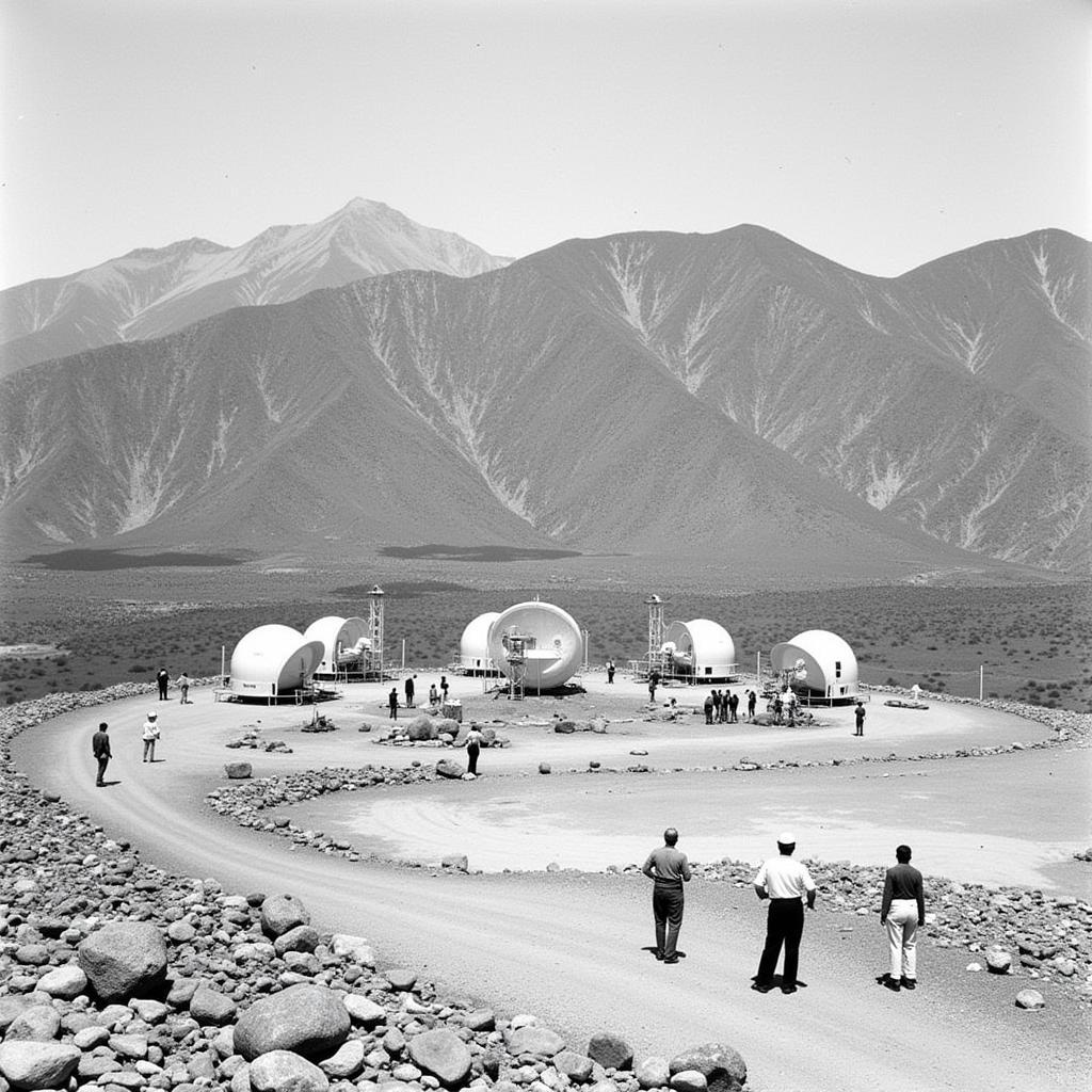 AURA's Kitt Peak National Observatory in its early days