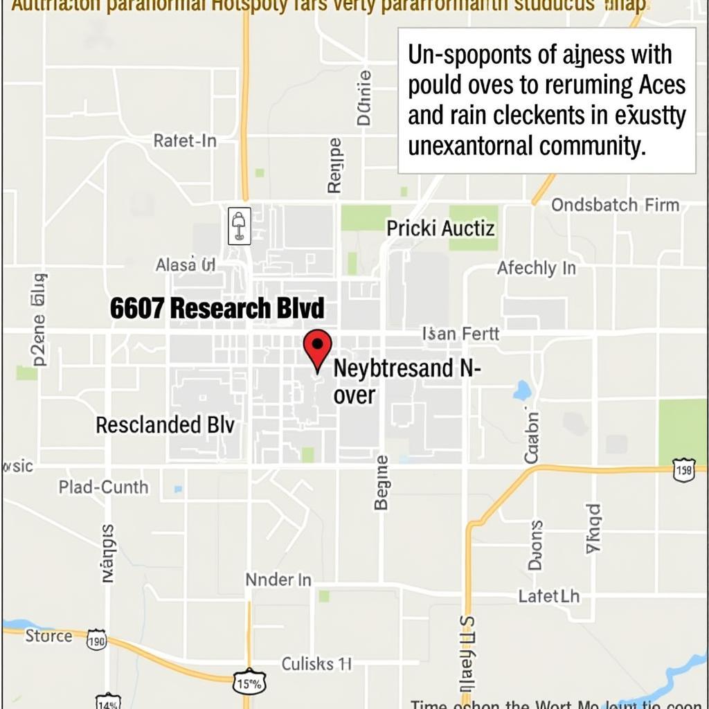 Austin Paranormal Hotspots: Research Blvd